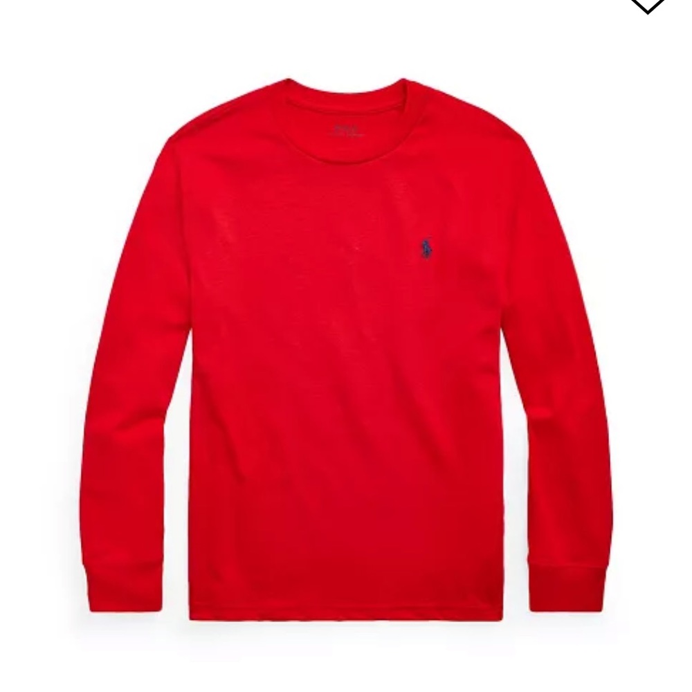 Ralph Lauren long sleeve red tee